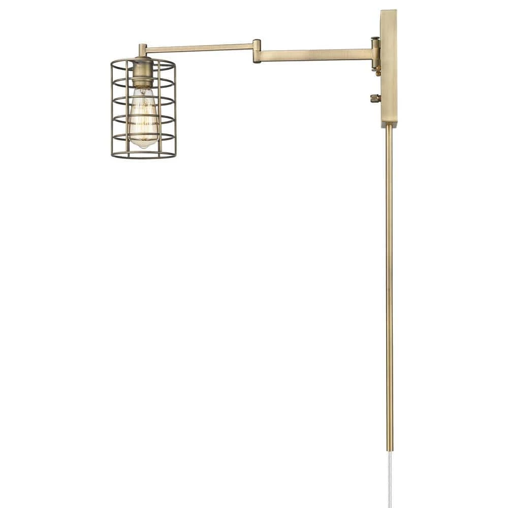 Jett 1-Light Aged Brass Sconce by Acclaim Lighting 6 Jett 1-Light Aged Brass Sconce by Acclaim Lighting - Image 5
