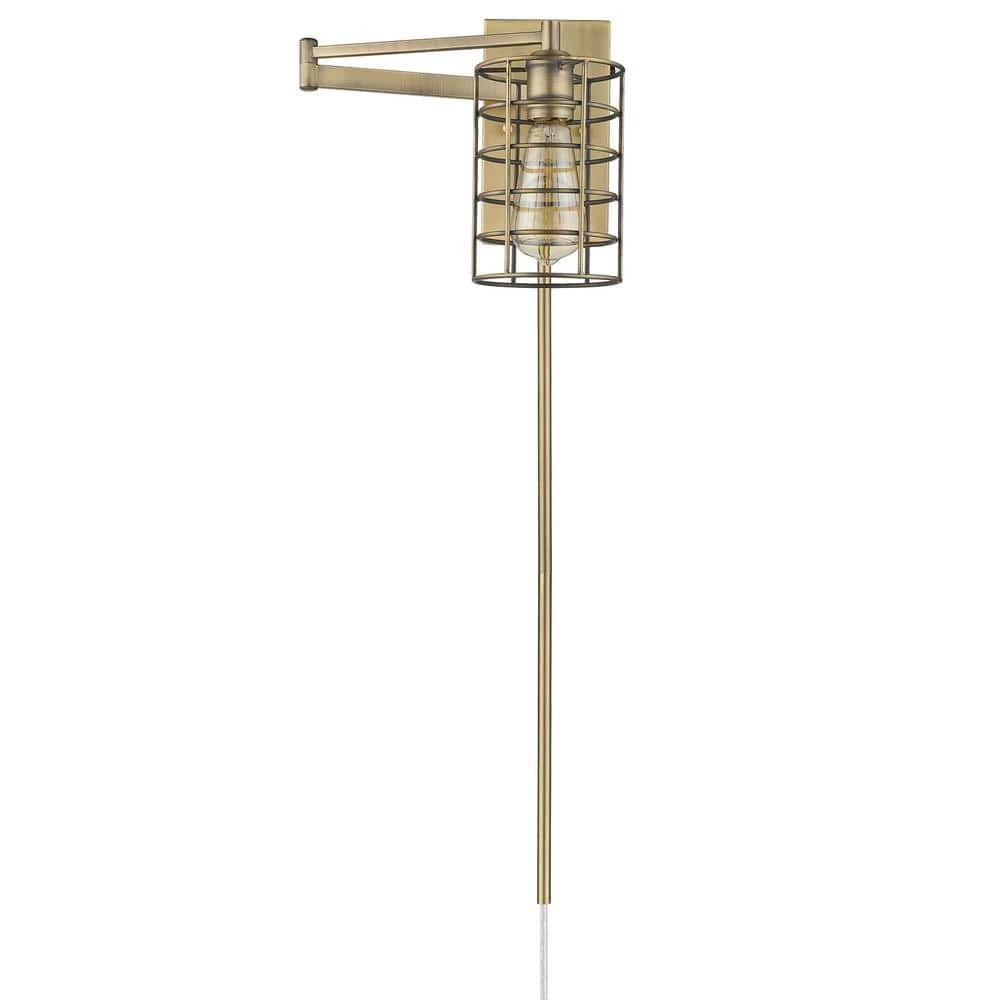 Jett 1-Light Aged Brass Sconce by Acclaim Lighting 4 Jett 1-Light Aged Brass Sconce by Acclaim Lighting - Image 3