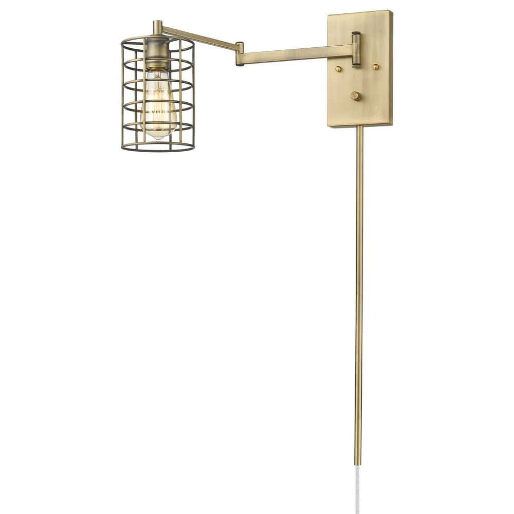 Jett 1-Light Aged Brass Sconce by Acclaim Lighting 3 Jett 1-Light Aged Brass Sconce by Acclaim Lighting - Image 2