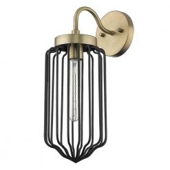 Reece 1-Light Aged Brass Sconce by Acclaim Lighting -Acclaim Lighting store aged brass acclaim lighting wall sconces in41503ab 44 1000