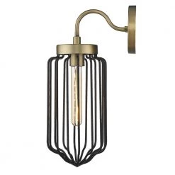 Reece 1-Light Aged Brass Sconce by Acclaim Lighting -Acclaim Lighting store aged brass acclaim lighting wall sconces in41503ab fa 1000