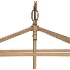 Kennedy Indoor 6-Light Antique Gold Chandelier with Crystal Bobeches by Acclaim Lighting -Acclaim Lighting store antique gold acclaim lighting chandeliers in11130ag 66 1000