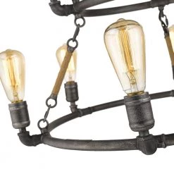 Grayson 9-Light Antique Gray Chandelier by Acclaim Lighting -Acclaim Lighting store antique gray acclaim lighting chandeliers in11326agy 44 1000