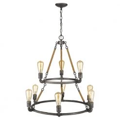 Grayson 9-Light Antique Gray Chandelier by Acclaim Lighting -Acclaim Lighting store antique gray acclaim lighting chandeliers in11326agy 4f 1000