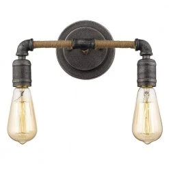 Grayson 12-1/4-in 2-Light Antique Gray Vanity Light by Acclaim Lighting 8 Grayson 12-1/4-in 2-Light Antique Gray Vanity Light by Acclaim Lighting -Acclaim Lighting store antique gray acclaim lighting vanity lighting in41324agy 4f 1000