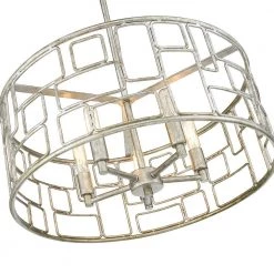 Amoret 5-Light Antique Silver Convertible Pendant by Acclaim Lighting -Acclaim Lighting store antique silver acclaim lighting chandeliers in21132as 1f 1000