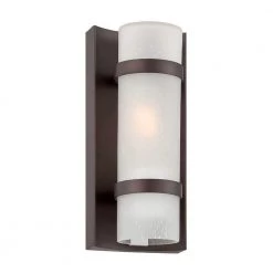 Apollo Collection 1-Light Architectural Bronze Outdoor Wall Lantern Sconce by Acclaim Lighting