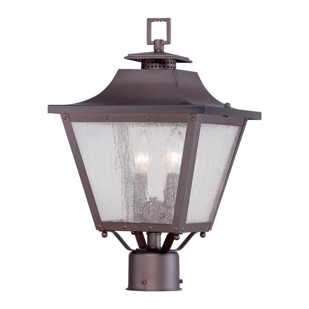 Lafayette Collection 2-Light Architectural Bronze Outdoor Post-Mount Light Fixture by Acclaim Lighting 3 Lafayette Collection 2-Light Architectural Bronze Outdoor Post-Mount Light Fixture by Acclaim Lighting