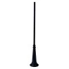 Surface Mounted Posts 10 ft. Matte Black Fluted Outdoor Light Post by Acclaim Lighting 2 Surface Mounted Posts 10 ft. Matte Black Fluted Outdoor Light Post by Acclaim Lighting -Acclaim Lighting store black acclaim lighting light poles c10bk 64 1000