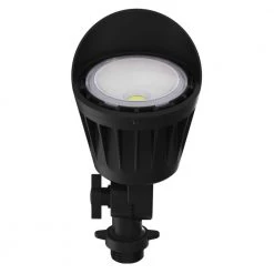 10-Watt Black Outdoor Integrated LED Flood Mini Bullet with Toolless Adjustable Head 5000K Daylight by HALCO LIGHTING TECHNOLOGIES