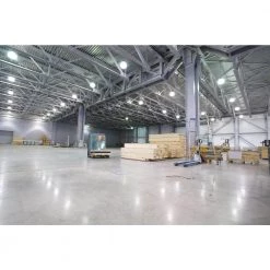 1 ft. 400-Watt Equivalent 150-Watt Integrated LED Dimmable Black Round UFO High Bay Light Fixture CCT & Lumen Selectable by HALCO LIGHTING TECHNOLOGIES -Acclaim Lighting store black halco lighting technologies high bay lights hrhb 150 cs u bl 30253 1f 1000