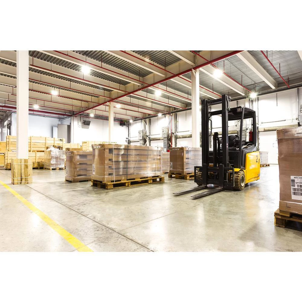 1.5 ft. 750-Watt Equivalent 240-Watt Integrated LED Dimmable Black Round UFO High Bay Light Fixture CCT Lumen Selectable by HALCO LIGHTING TECHNOLOGIES 4 1.5 ft. 750-Watt Equivalent 240-Watt Integrated LED Dimmable Black Round UFO High Bay Light Fixture CCT Lumen Selectable by HALCO LIGHTING TECHNOLOGIES - Image 2