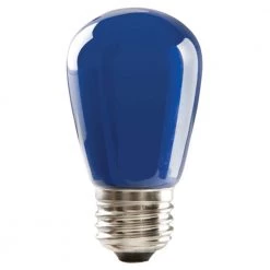 11-Watt Equivalent 1.4-Watt S14 Dimmable LED Sign Light Bulb Blue IP65 Wet Location (25-Pack) 80518 by HALCO LIGHTING TECHNOLOGIES