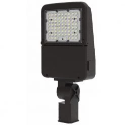 150-Watt 120-277-Volt Slipfitter Line Voltage Bronze Outdoor Integrated LED Large Landscape Flood Light, Daylight 5000K by HALCO LIGHTING TECHNOLOGIES