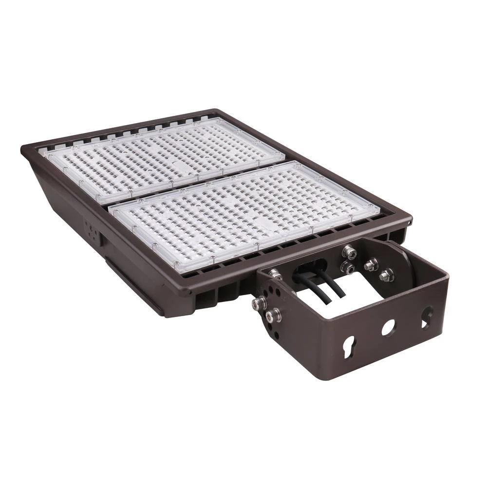 300-Watt Yoke Mount Line Voltage Bronze Outdoor Integrated LED Large Landscape Flood Light, Cool White by HALCO LIGHTING TECHNOLOGIES 7 300-Watt Yoke Mount Line Voltage Bronze Outdoor Integrated LED Large Landscape Flood Light, Cool White by HALCO LIGHTING TECHNOLOGIES - Image 5