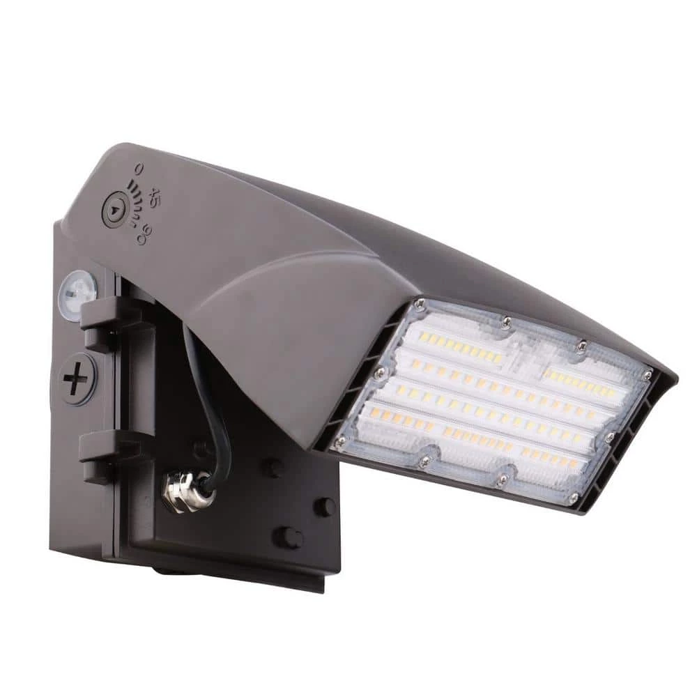 50-Watt Equivalent 15-Watt Integrated LED Bronze Outdoor Wall Pack Light Full Cutoff Adjustable 3000K/4000K/5000K by HALCO LIGHTING TECHNOLOGIES 4 50-Watt Equivalent 15-Watt Integrated LED Bronze Outdoor Wall Pack Light Full Cutoff Adjustable 3000K/4000K/5000K by HALCO LIGHTING TECHNOLOGIES - Image 2