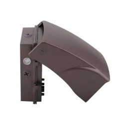 100-Watt Equivalent 30-Watt Integrated LED Bronze Outdoor Wall Pack Light Full Cutoff Adjustable 3000K/4000K/5000K by HALCO LIGHTING TECHNOLOGIES -Acclaim Lighting store bronze halco lighting technologies wall pack lights awp 2 ws cs u pc 39875 4f 1000