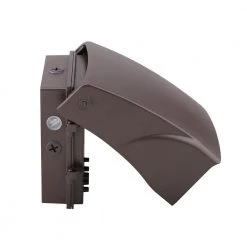 250-Watt Equivalent 80-Watt Integrated LED Bronze Outdoor Wall Pack Light Full Cutoff Adjustable 3000K/4000K/5000K by HALCO LIGHTING TECHNOLOGIES -Acclaim Lighting store bronze halco lighting technologies wall pack lights awp 4 ws cs u pc 39877 4f 1000