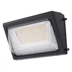 250- Watt Equivalent Integrated LED Bronze Outdoor Dimmable Wall Pack Light Lumen and Color Selectable by HALCO LIGHTING TECHNOLOGIES