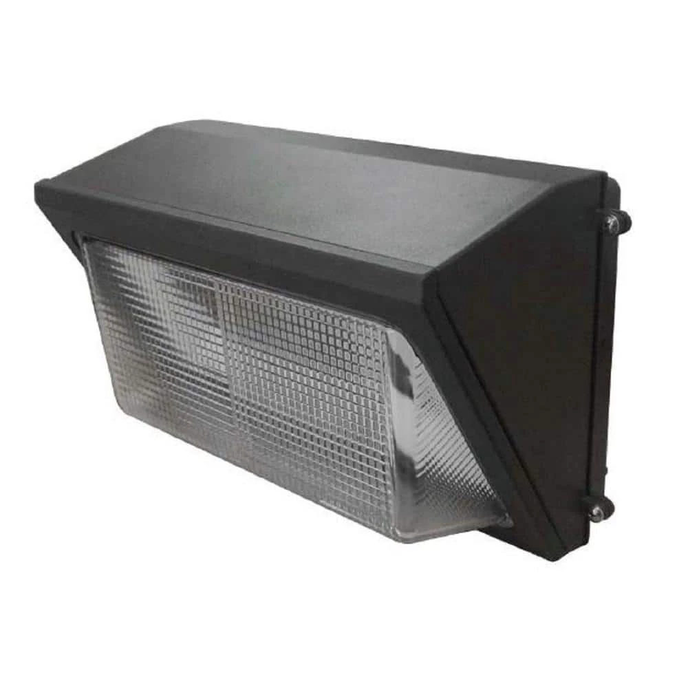 175-Watt Equivalent Integrated LED Bronze Outdoor Wall Pack Light 4948 Lumens Daylight 5000K by HALCO LIGHTING TECHNOLOGIES 3 175-Watt Equivalent Integrated LED Bronze Outdoor Wall Pack Light 4948 Lumens Daylight 5000K by HALCO LIGHTING TECHNOLOGIES