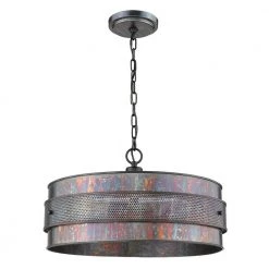 Ryker 3-Light Bronze Patina Pendant by Acclaim Lighting