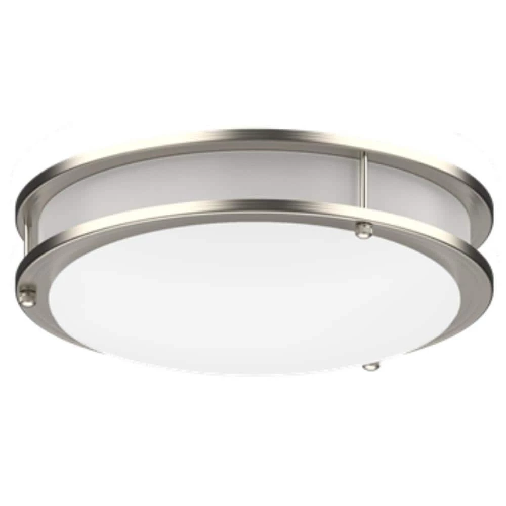 14 in. Brushed Nickel Selectable LED Flush Mount 2700/3000/3500/4000/5000K 90261 by HALCO LIGHTING TECHNOLOGIES 3 14 in. Brushed Nickel Selectable LED Flush Mount 2700/3000/3500/4000/5000K 90261 by HALCO LIGHTING TECHNOLOGIES