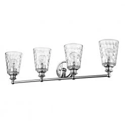 Mae 32 in. 4-Light Chrome Vanity Light by Acclaim Lighting