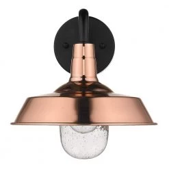Burry 1-Light Copper Outdoor Wall Light by Acclaim Lighting -Acclaim Lighting store copper acclaim lighting outdoor sconces 1732co 4f 1000