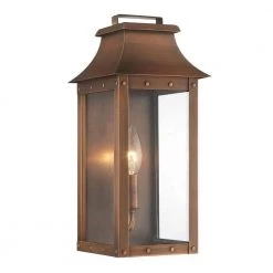 Acclaim Lighting store 21 Manchester Collection 1-Light Copper Patina Outdoor Wall Lantern Sconce by Acclaim Lighting