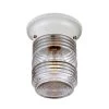 Builder's Choice Collection Ceiling-Mount 1-Light White Outdoor Light Fixture by Acclaim Lighting -Acclaim Lighting store gloss white acclaim lighting outdoor flush mount lights 101wh 64 1000