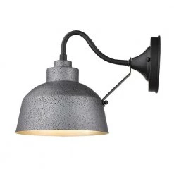Barnes 1-Light Gray Outdoor Wall Light by Acclaim Lighting -Acclaim Lighting store gray acclaim lighting outdoor sconces 1662gy 44 1000