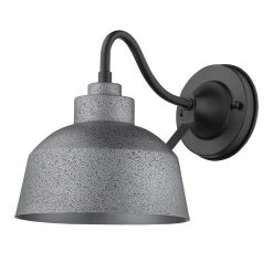 Barnes 1-Light Gray Outdoor Wall Light by Acclaim Lighting