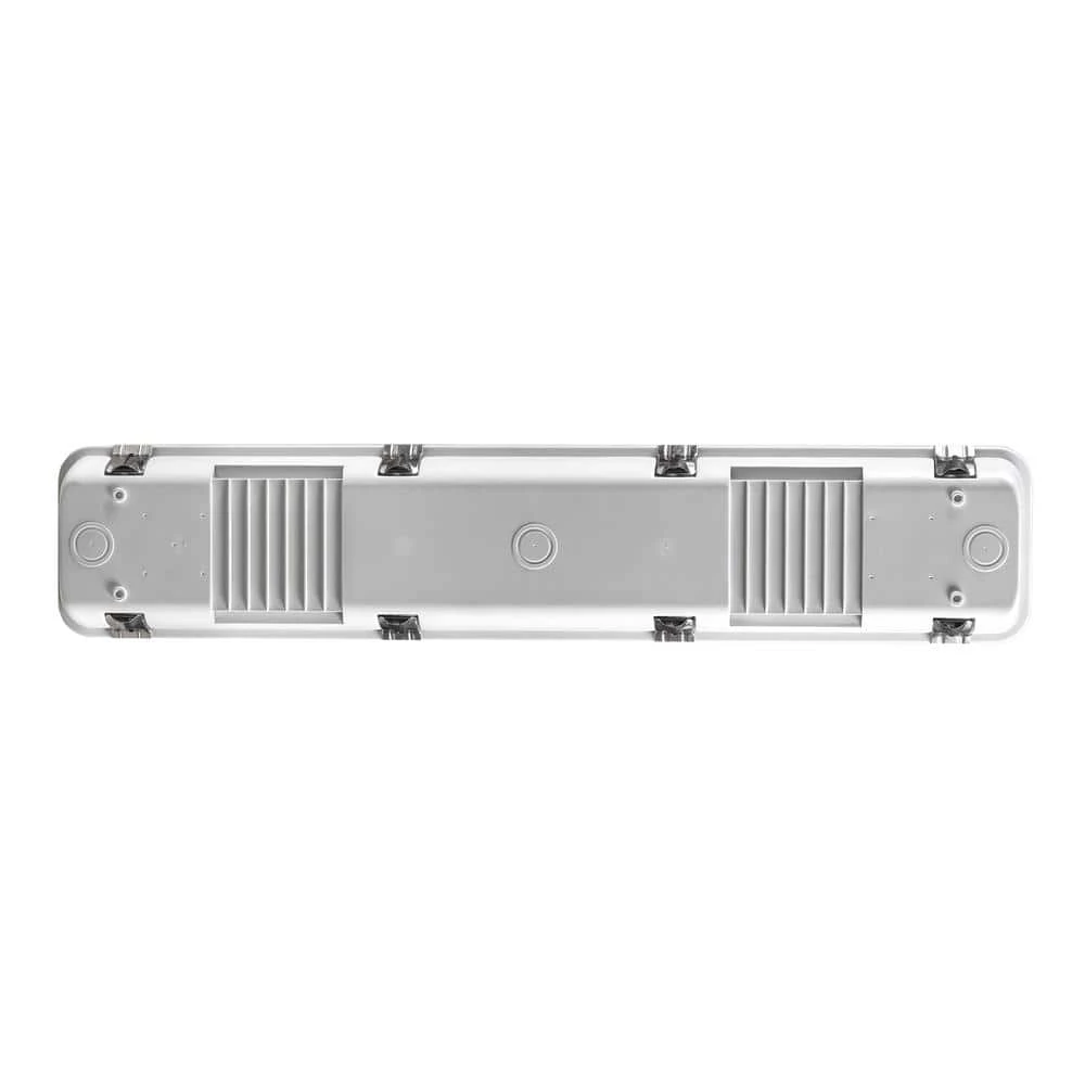 2 ft. 34-Watt Equivalent Integrated LED Gray Strip Light Fixture Selectable CCT 3500/4000/5000K Vapor Tight by HALCO LIGHTING TECHNOLOGIES 6 2 ft. 34-Watt Equivalent Integrated LED Gray Strip Light Fixture Selectable CCT 3500/4000/5000K Vapor Tight by HALCO LIGHTING TECHNOLOGIES - Image 4