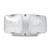 White Dual Remote Indoor Head for Evade Exit Unit by HALCO LIGHTING TECHNOLOGIES 2 White Dual Remote Indoor Head for Evade Exit Unit by HALCO LIGHTING TECHNOLOGIES -Acclaim Lighting store halco lighting technologies emergency exit lights ev rhe 2 ind 95016 64 1000