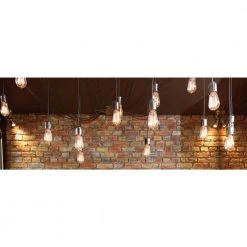 40-Watt Equivalent 5-Watt A19 2700K Dimmable LED Clear Filament Antique Vintage Style Light Bulb Warm White by HALCO LIGHTING TECHNOLOGIES -Acclaim Lighting store halco lighting technologies led light bulbs a19cl5ant 827 led2 85037 4f 1000