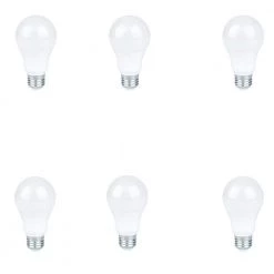 Contractor Pack 60-Watt Equivalent 9-Watt A19 Non-Dimmable LED Light Bulb Daylight 5000K (6-Pack) by HALCO LIGHTING TECHNOLOGIES