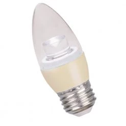 40-Watt Equivalent 5-Watt B11 Dimmable LED Medium Soft White 3000K Light Bulb 80183 by HALCO LIGHTING TECHNOLOGIES