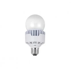 100-Watt Equivalent 25-Watt Corn Cob A23 HID LED Post Top Bypass Light Bulb Med 120 to 277-Volt Soft White 3000K 84320 by HALCO LIGHTING TECHNOLOGIES
