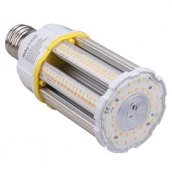 150-Watt Equivalent 36-Watt Corn Cob ED28 HID LED Post Top Bypass Light Bulb Mog 120-277V CCT Selectable 300040005000K by HALCO LIGHTING TECHNOLOGIES