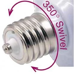 175-Watt Equivalent 40-Watt Corn Cob ED17 LED Wall pack Horizontal Bypass Light Bulb Mog 120-277V Cool White 4000K 84027 by HALCO LIGHTING TECHNOLOGIES 9 175-Watt Equivalent 40-Watt Corn Cob ED17 LED Wall pack Horizontal Bypass Light Bulb Mog 120-277V Cool White 4000K 84027 by HALCO LIGHTING TECHNOLOGIES -Acclaim Lighting store halco lighting technologies led light bulbs hid40h 840 mv e39 led 84027 4f 1000