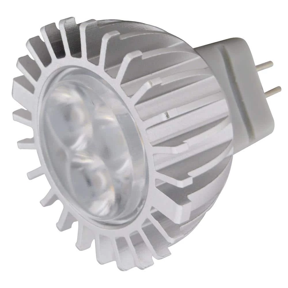 20-Watt Equivalent 3-Watt MR11 Dimmable LED Flood 30 Degree 10-18V Light Bulb GU4 Warm White 2700K 81093 by HALCO LIGHTING TECHNOLOGIES 4 20-Watt Equivalent 3-Watt MR11 Dimmable LED Flood 30 Degree 10-18V Light Bulb GU4 Warm White 2700K 81093 by HALCO LIGHTING TECHNOLOGIES - Image 2