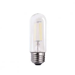 40-Watt Equivalent 4-Watt T14 Dimmable LED Clear Filament Antique Vintage Light Bulb 2700K 85073 by HALCO LIGHTING TECHNOLOGIES