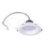 6 in. Selectable Lumen Color Temperature Dimmable Integrated LED Recessed Downlight Trim Wet Location CEC 120V to 277V by HALCO LIGHTING TECHNOLOGIES