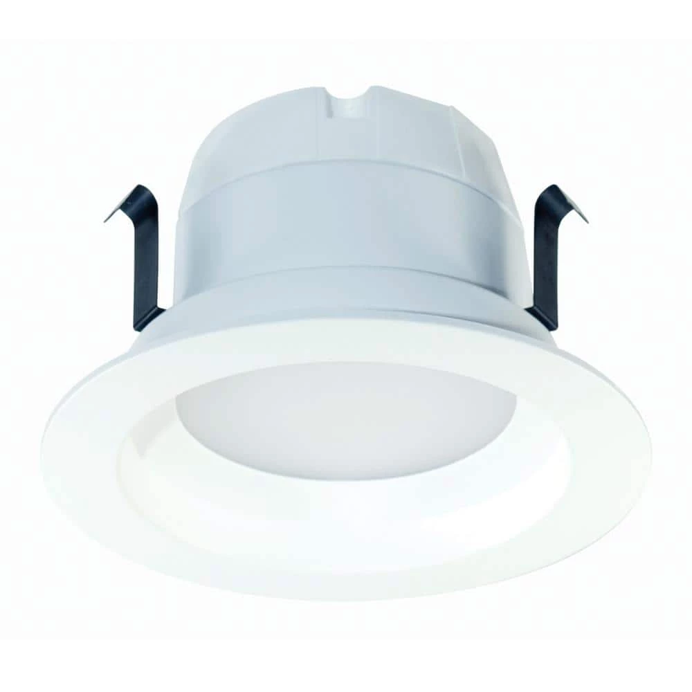 ProLED 4 in. 65-Watt Equivalent 10-Watt Daylight Dimmable CEC JA8 Integrated LED Retrofit White Recessed Trim Downlight by HALCO LIGHTING TECHNOLOGIES 3 ProLED 4 in. 65-Watt Equivalent 10-Watt Daylight Dimmable CEC JA8 Integrated LED Retrofit White Recessed Trim Downlight by HALCO LIGHTING TECHNOLOGIES