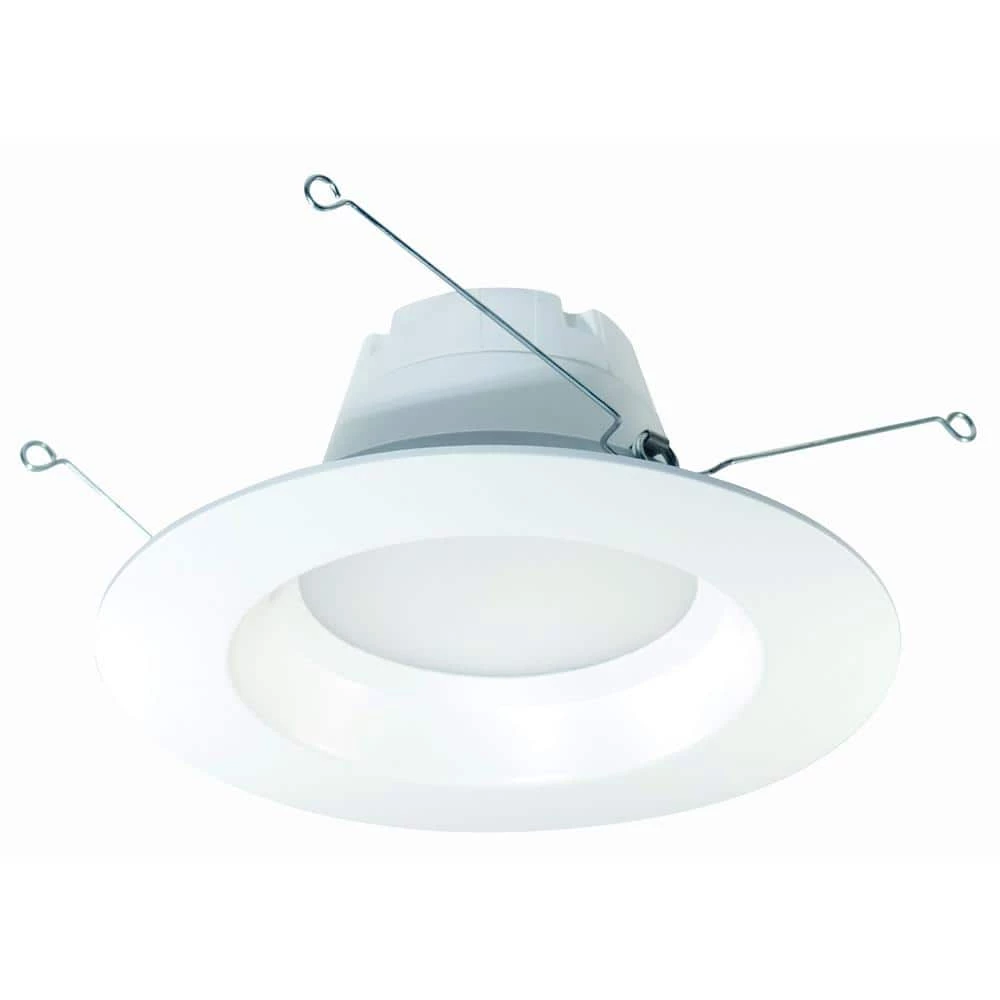 ProLED 6 in. 100-Watt Equivalent Soft White 3000K Dimmable CEC JA8 Integrated LED Retrofit White Recessed Trim Downlight by HALCO LIGHTING TECHNOLOGIES 3 ProLED 6 in. 100-Watt Equivalent Soft White 3000K Dimmable CEC JA8 Integrated LED Retrofit White Recessed Trim Downlight by HALCO LIGHTING TECHNOLOGIES