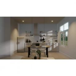 6 in. 11-Watt Selectable CCT Integrated LED Gimbal Recessed Light Downlight Trim Wet Location CEC Compliant Dimmable by HALCO LIGHTING TECHNOLOGIES -Acclaim Lighting store halco lighting technologies recessed lighting trims fsdlg6fr13 cct led 83988 44 1000