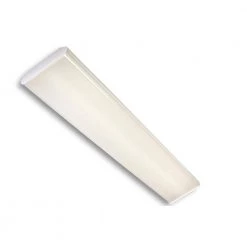 4 ft. 6293 Lumens 128-Watt Equivalent Integrated LED Dimmable White Diffused Lens Wraparound Light, 5000K Daylight by HALCO LIGHTING TECHNOLOGIES