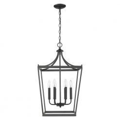 Kennedy 6-Light Matte Black Pendant by Acclaim Lighting -Acclaim Lighting store matte black acclaim lighting chandeliers in11134bk 4f 1000