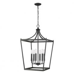 Kennedy 6-Light Matte Black Pendant by Acclaim Lighting