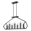 Luca 14-Light Matte Black Island Pendant by Acclaim Lighting 2 Luca 14-Light Matte Black Island Pendant by Acclaim Lighting -Acclaim Lighting store matte black acclaim lighting chandeliers in20010bk 64 1000